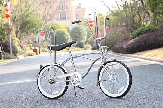 CE 인증 20" 슬라이버 CP 스틸 프레임 코스터 브레이크 비치 크루저 로우라이더 자전거