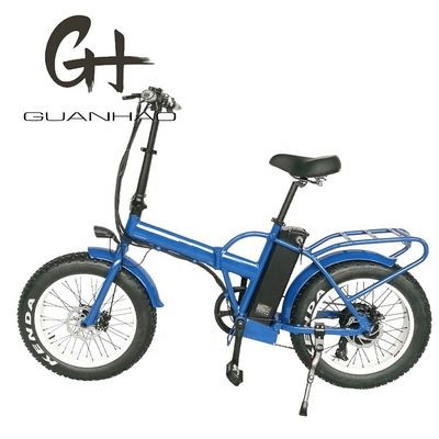 20 &quot;전기 접기 자전거 후부 허브 모터 48V 500W 모터 14AH 리?? 배터리 및 40KM / H 최고 속도