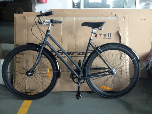 3 스피드 스텝 트러 레이디 여성 시티 크루저 레트로 자전거 1.7m 길이 빈티지 스타일