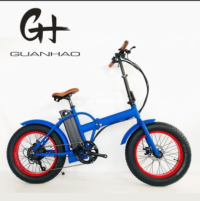 미국 시장 20인치 접기 프레임 전기 자전거 7단 기어와 80-90Nm 토크