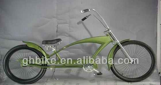 광택 무게 25KGS CE ISo9001 26' Chopper 자전거 해변 크루저 자전거 구매자