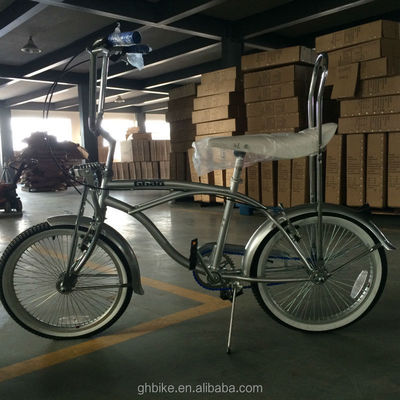 싱글 스피드 키즈 비치 크루저 자전거 20 인치 하부 라이더와 16kg 반짝이는 무게