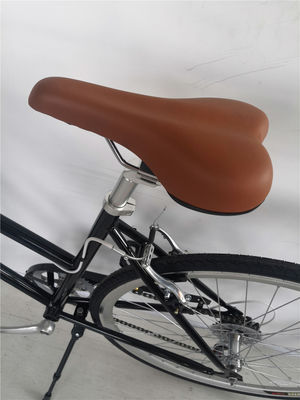 앞바퀴와 뒷바퀴 V 브레이크 7속 26인치 자전거 성인 여성 시티 크루저 자전거 하드 프레임