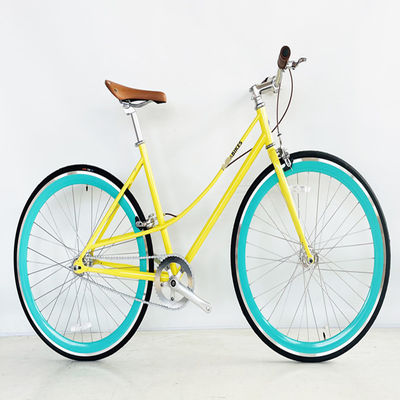 1.7m 길이 크로몰리 프레임 3 스피드 시티 크루저 여성 레크리에이션용 도시 자전거