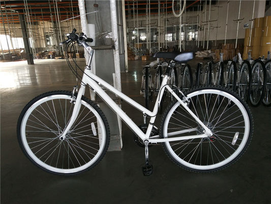 21 스피드 스텝 트러 여자 사이클 도시 레이디 시티 하이브리드 자전거