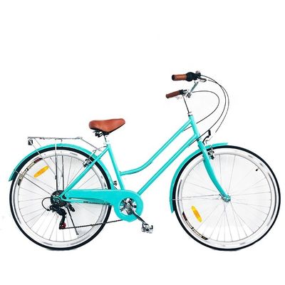 CPSC 컬러풀 700C CE 하이-스틸 레이디 시티 사이클 알루미늄 합금 반지 및 7 속