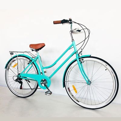 CPSC 컬러풀 700C CE 하이-스틸 레이디 시티 사이클 알루미늄 합금 반지 및 7 속