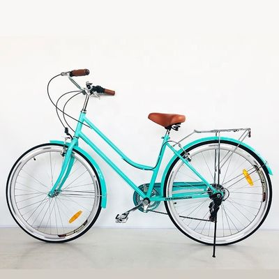 CPSC 컬러풀 700C CE 하이-스틸 레이디 시티 사이클 알루미늄 합금 반지 및 7 속