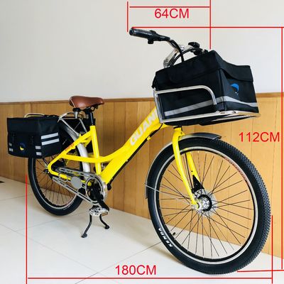 26인치 알루미늄 합금 시마노 내장 3S OEM 우체국 우체국 여성 여성 물품 배달 음식 도시 자전거