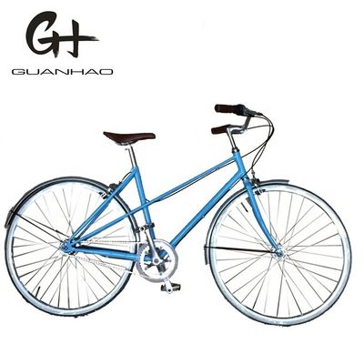 700C 시마노 넥서스 내면 7속 칼리퍼 브레이크 빈티지 CE OEM 여성 시티 레이디 자전거