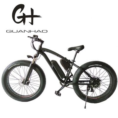 26&quot; 1000W 48V 리?? 배터리 14AH 전기 지방 타이어 산악 자전거