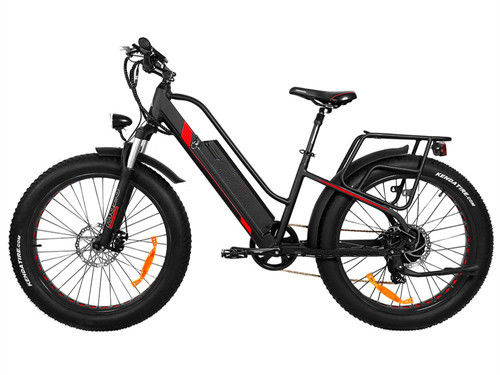 26인치 1000W 48V 17AH 리?? 배터리 7속 전기 산악 자전거 성인 남성