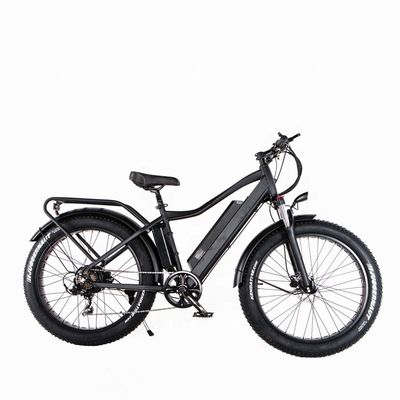 스노우 26&quot; 52V 1000W 전기 산악 자전거 7 스피드 기어와 17AH 리?? 배터리