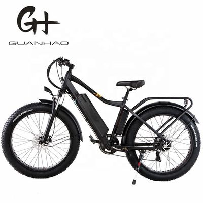 스노우 26&quot; 52V 1000W 전기 산악 자전거 7 스피드 기어와 17AH 리?? 배터리