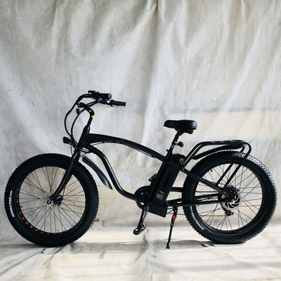 26&quot; 1000W Bafang 후면 모터 지방 타이어 전기 화물 해변 크루저 자전거 48V 21AH 리?? 배터리