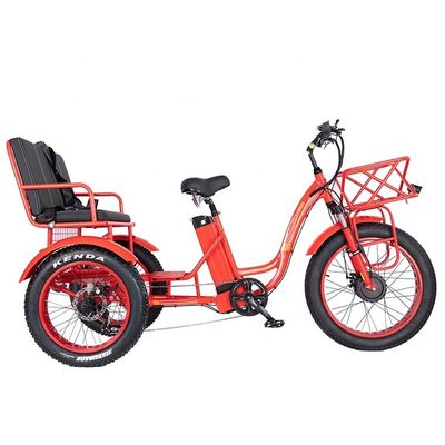 50-70km 운전 마일리그 48V 1000W 50KM/H 3륜 전기 삼륜자전거 승객 및 화물