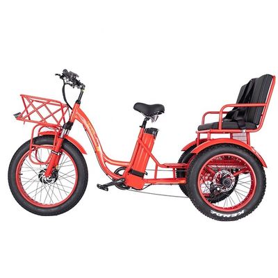 50-70km 운전 마일리그 48V 1000W 50KM/H 3륜 전기 삼륜자전거 승객 및 화물