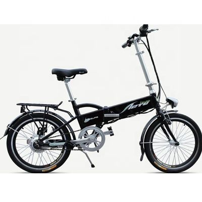 16&quot; 미니 폴딩 자전거 24V 250W 모터와 10AH 리?? 배터리 기어 단속