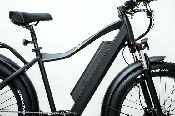 500Watt 17AH 배터리 8Fun 중간 모터 M600 26 &quot;4.0 스노우 타이어 전기 산악 자전거