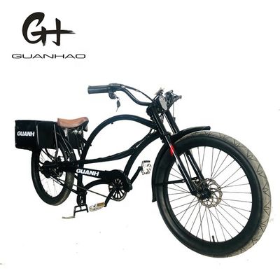 750W 48V 118AH 24&quot; 3.0 타이어 싱글 스피드 45KM/H 듀얼 배터리 전기 헬기 자전거