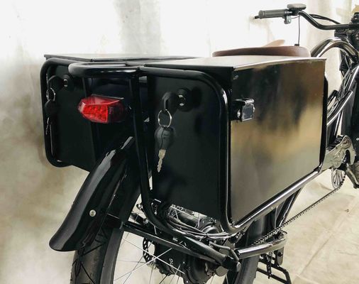 750W 48V 118AH 24&quot; 3.0 타이어 싱글 스피드 45KM/H 듀얼 배터리 전기 헬기 자전거