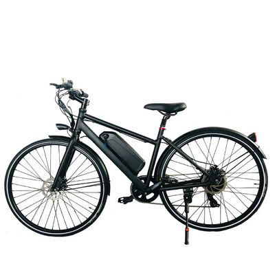 26인치 7속 OEM 알루미늄 프레임 500W 48V 45KM/H 여성 도시 소녀 전기 하이브리드 자전거
