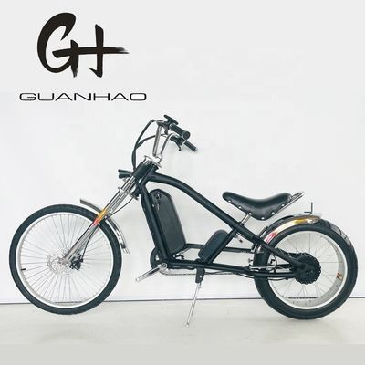 24&quot;-20&quot; 48V500W 40KM/H 단일 속도 성인 헬기 전기 자전거와 일반 페달