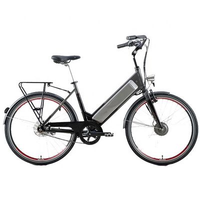 CE EN15194 인증 알루미늄 단계 26 &quot;스마트 센서 전기 도시 자전거 여성
