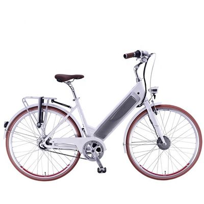 CE EN15194 인증 알루미늄 단계 26 &quot;스마트 센서 전기 도시 자전거 여성