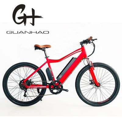 27.5&quot; 전기 산악 자전거 500W EBIKE MTB 전기 자전거 48V 17AH 리?? 배터리 알루미늄 포크
