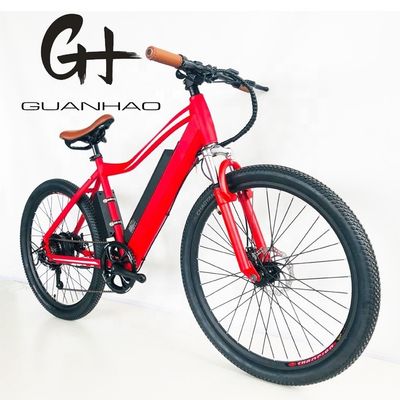 27.5&quot; 전기 산악 자전거 500W EBIKE MTB 전기 자전거 48V 17AH 리?? 배터리 알루미늄 포크