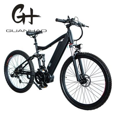 26 &quot;ALLOY 서스펜션 에바이크 750W/1000w 모든 날씨에 대한 지방 타이어 전기 산악 자전거