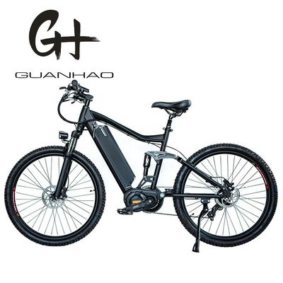 26 &quot;ALLOY 서스펜션 에바이크 750W/1000w 모든 날씨에 대한 지방 타이어 전기 산악 자전거