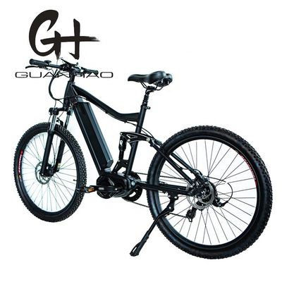 26 &quot;ALLOY 서스펜션 에바이크 750W/1000w 모든 날씨에 대한 지방 타이어 전기 산악 자전거