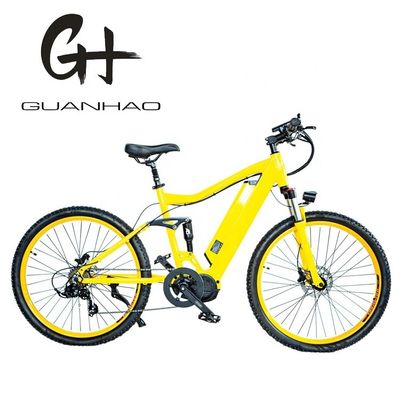 26&quot; 2.20 전기 산악 자전거 알루미늄 합금 프레임 풀 서스펜션 및 Bafang BBS02 G510 1000W 중동