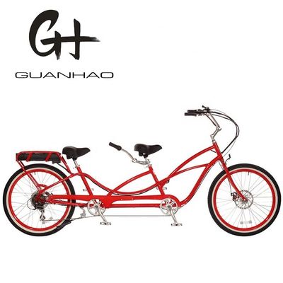 최대 속도 30-50Km/h 500W 26&quot;*2.3 LCD 디스플레이 탕덤 전기 자전거 2명용