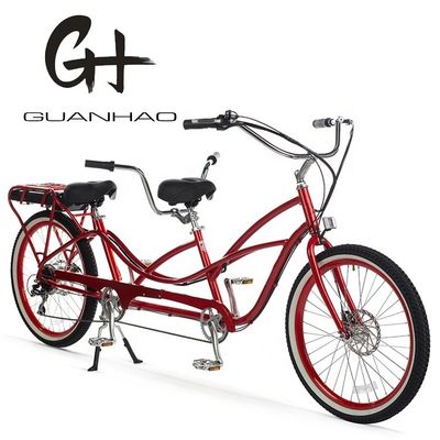 최대 속도 30-50Km/h 500W 26&quot;*2.3 LCD 디스플레이 탕덤 전기 자전거 2명용