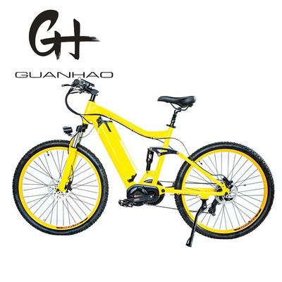 26&quot; 2.20 전기 산악 자전거 알루미늄 합금 프레임 풀 서스펜션 및 Bafang BBS02 G510 1000W 중동