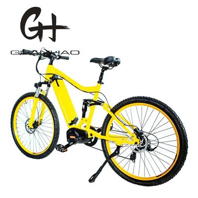 26&quot; 2.20 전기 산악 자전거 알루미늄 합금 프레임 풀 서스펜션 및 Bafang BBS02 G510 1000W 중동