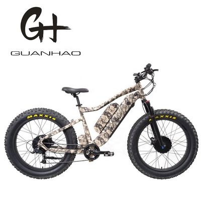 중앙 모터 26 &quot;4.0 지방 타이어 성인 전기 자전거 듀얼 배터리 48V1000W X2WD CE