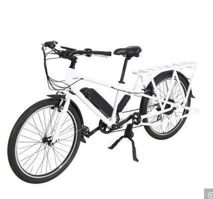 알루미늄 림 롱테일 카고 전기 바이커드 자전거 표준형 48V1000W EN15194