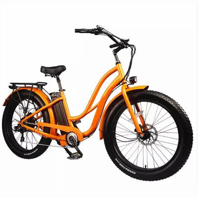 26&quot; 여성 프레임 17AH 리?? 배터리 1000W 전기 화물 48V 전기 도시 자전거