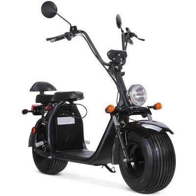 시티코코 자전거 전기 뚱뚱한 타이어 스쿠터 모페드 60V 2000w 후부 허브 모터 12 &quot;바퀴 크기