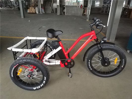 미국 24&quot;20&quot; 모터 Bafang 8fun 750W 48V 17a 성인 3 바퀴 화물 에바이크 전기 삼륜자전거
