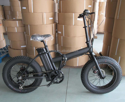 10.5 AH 배터리 용량 500W 접는 지방 타이어 접는 전기 자전거 E 자전거 자전거