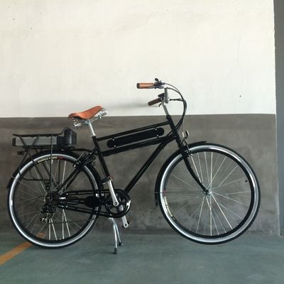 알루미늄 허브 28인치 36V 15AH 화물 전통 빈티지 클래식 남성 250W PAS 전자 자전거
