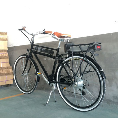 알루미늄 허브 28인치 36V 15AH 화물 전통 빈티지 클래식 남성 250W PAS 전자 자전거