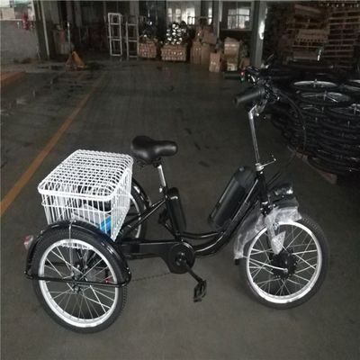 노인용 350W 3륜 전기 자전거를 타고 도시 곳곳을 간편하게 이동하세요