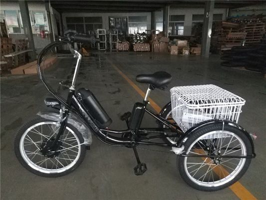 노인용 350W 3륜 전기 자전거를 타고 도시 곳곳을 간편하게 이동하세요