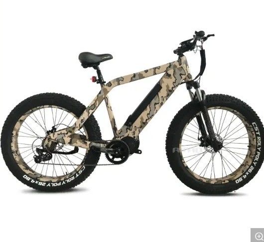26 &quot;고속 48V 750W 1000W Bafang MID 모터 지방 타이어 전기 자전거